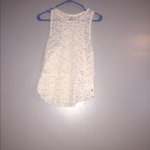 Lace tank top